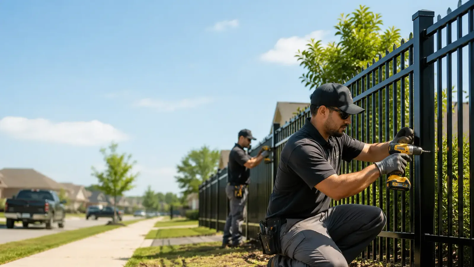 Metal Fence Installation in Caney, OK